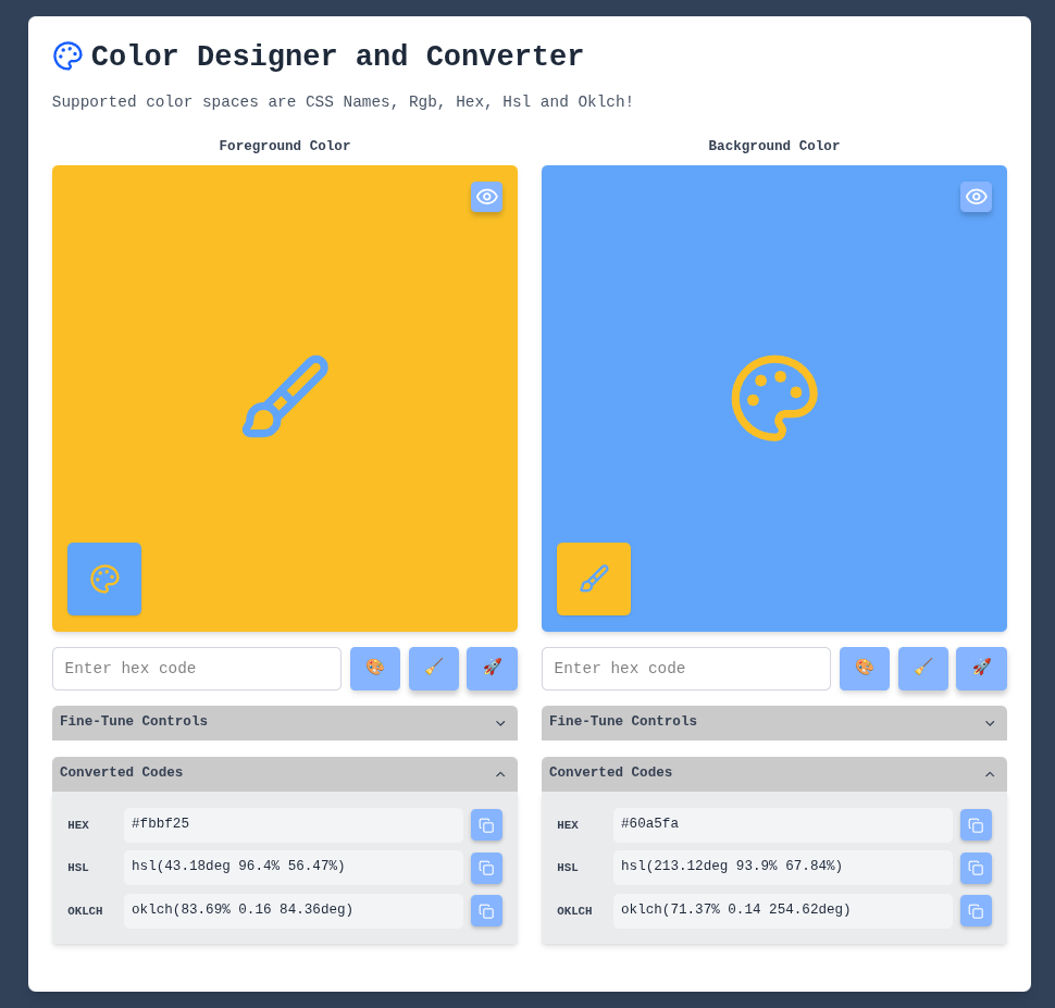 Color Designer screenshot